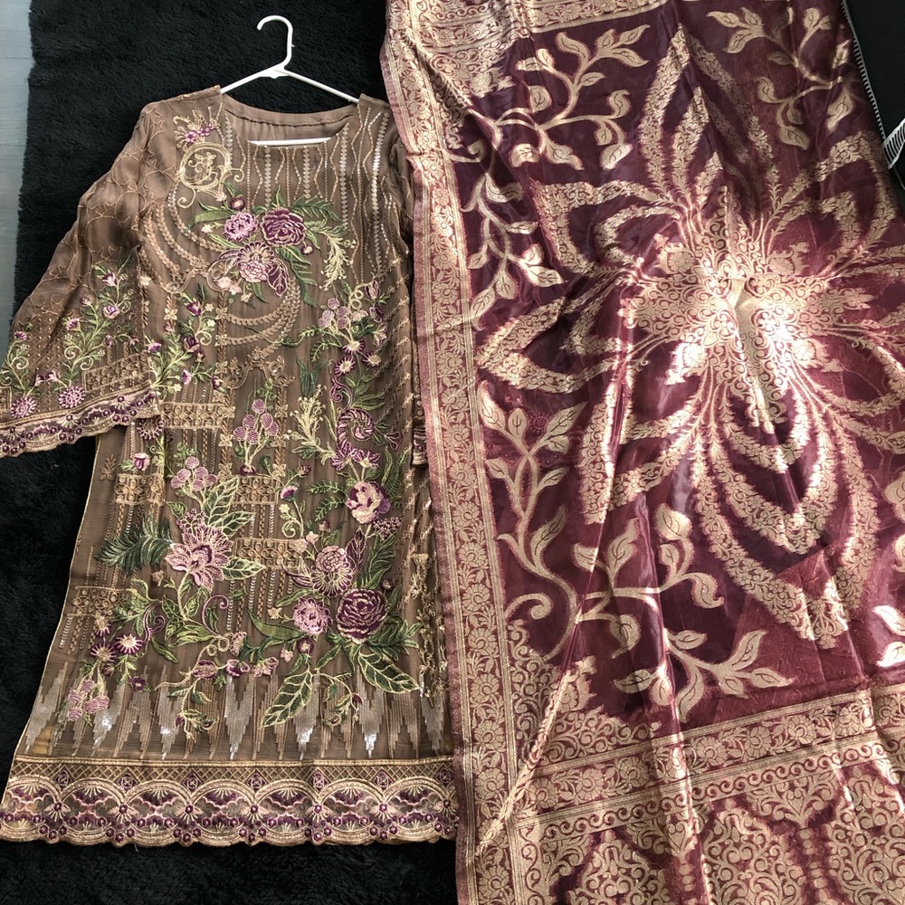 Designer Wear Shalwar Kameez Pakistani Indian Dre… - image 8